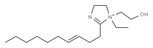 2-(3-Decenyl)-1-ethyl-1-(2-hydroxyethyl)-2-imidazoline-1-ium