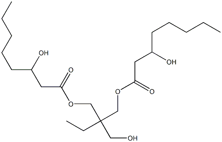 Bis(3-hydroxyoctanoic acid)2-ethyl-2-(hydroxymethyl)-1,3-propanediyl ester