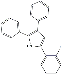 2,3-Diphenyl-5-(2-methoxyphenyl)-1H-pyrrole
