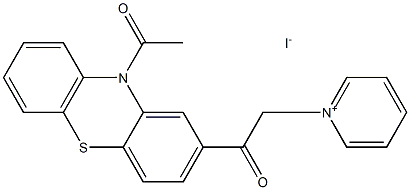1-[2-(10-Acetyl-10H-phenothiazin-2-yl)-2-oxo-ethyl]pyridinum iodide