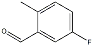 2-甲基-5-氟苯甲醛, , 结构式