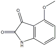4-Methoxyisatin Structure