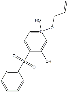4-烯丙氧基-4-二羟基二苯砜 结构式