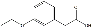 M-ethoxyphenylacetic acid Structure