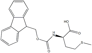 FMOC-D-蛋氨酸 结构式