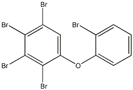 2,2,3,4,5-五溴联苯醚 结构式