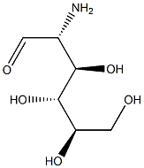 D-氨基半乳糖 结构式