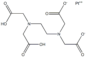 Platinum(II) dihydrogen EDTA