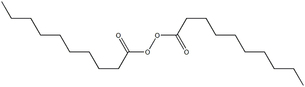ジオクチルペルオキシド 化学構造式