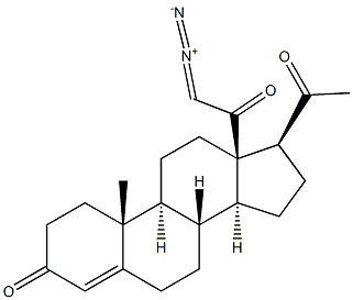 18-(diazomethyl)pregn-4-ene-3,18,20-trione