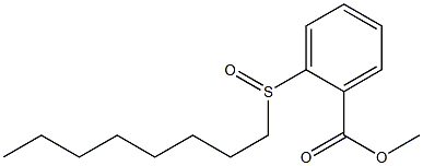 methyl 2-(octylsulfinyl)benzoate