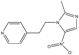 PYRIDINE,4-(2-(2-METHYL-5-NITROIMIDAZOL-1-YL)ETHYL)-