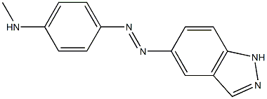 5-(PARA-METHYLAMINOPHENYLAZO)INDAZOLE