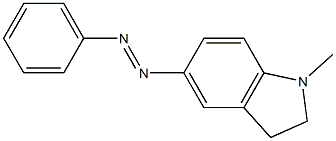 INDOLINE,1-METHYL-5-(PHENYLAZO)-