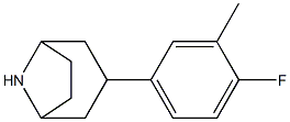 3-(4-fluoro-3-methylphenyl)-8-azabicyclo[3.2.1]octane