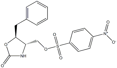 (4S,5S)-5-BENZYL-2-OXO-1,3-OXAZOLIDIN-4-YLMETHYL 4-NITROBENZENESULFONATE