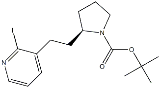 (S)-TERT-BUTYL 2-(2-(2-IODOPYRIDIN-3-YL)ETHYL)PYRROLIDINE-1-CARBOXYLATE