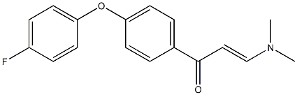 (E)-1-(4-(4-fluorophenoxy)phenyl)-3-(dimethylamino)prop-2-en-1-one