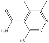 3-mercapto-5,6-dimethylpyridazine-4-carboxamide