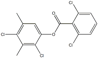 2,4-dichloro-3,5-dimethylphenyl 2,6-dichlorobenzoate