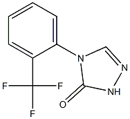 4-[2-(trifluoromethyl)phenyl]-2,4-dihydro-3H-1,2,4-triazol-3-one