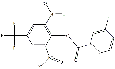 2,6-dinitro-4-(trifluoromethyl)phenyl 3-methylbenzoate