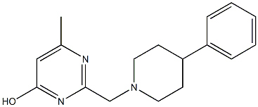 6-methyl-2-[(4-phenylpiperidino)methyl]-4-pyrimidinol