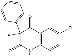 6-chloro-3-fluoro-3-phenyl-1,2,3,4-tetrahydroquinoline-2,4-dione
