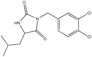 3-(3,4-dichlorobenzyl)-5-isobutylimidazolidine-2,4-dione