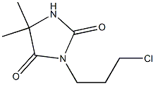 3-(3-chloropropyl)-5,5-dimethylimidazolidine-2,4-dione
