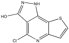 4-chloro-1H-pyrazolo[3,4-d]thieno[3,2-b]pyridin-3-ol