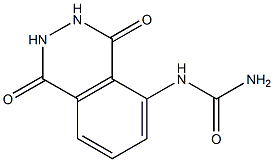 (1,4-dioxo-1,2,3,4-tetrahydrophthalazin-5-yl)urea Struktur
