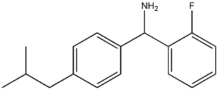 (2-fluorophenyl)[4-(2-methylpropyl)phenyl]methanamine