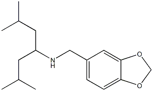 (2H-1,3-benzodioxol-5-ylmethyl)(2,6-dimethylheptan-4-yl)amine