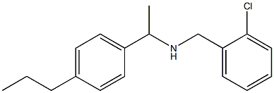 [(2-chlorophenyl)methyl][1-(4-propylphenyl)ethyl]amine