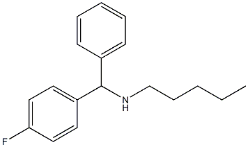 [(4-fluorophenyl)(phenyl)methyl](pentyl)amine