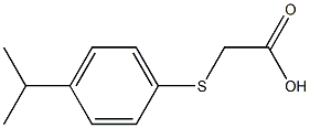 [(4-isopropylphenyl)thio]acetic acid