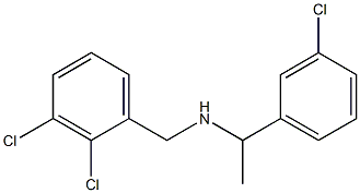 [1-(3-chlorophenyl)ethyl][(2,3-dichlorophenyl)methyl]amine