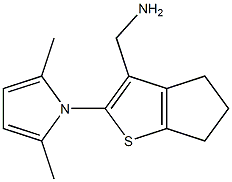 [2-(2,5-dimethyl-1H-pyrrol-1-yl)-5,6-dihydro-4H-cyclopenta[b]thien-3-yl]methylamine