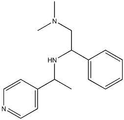 [2-(dimethylamino)-1-phenylethyl][1-(pyridin-4-yl)ethyl]amine