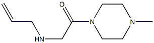 1-(4-methylpiperazin-1-yl)-2-(prop-2-en-1-ylamino)ethan-1-one