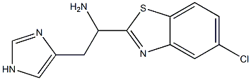 1-(5-chloro-1,3-benzothiazol-2-yl)-2-(1H-imidazol-4-yl)ethan-1-amine