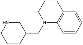 1-(piperidin-3-ylmethyl)-1,2,3,4-tetrahydroquinoline Structure