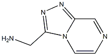 1-[1,2,4]triazolo[4,3-a]pyrazin-3-ylmethanamine Structure