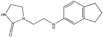 1-[2-(2,3-dihydro-1H-inden-5-ylamino)ethyl]imidazolidin-2-one