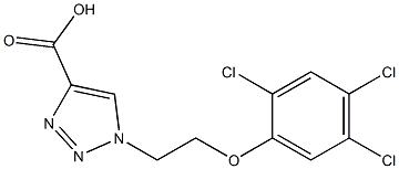 1-[2-(2,4,5-trichlorophenoxy)ethyl]-1H-1,2,3-triazole-4-carboxylic acid