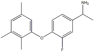 1-[3-fluoro-4-(2,3,5-trimethylphenoxy)phenyl]ethan-1-amine