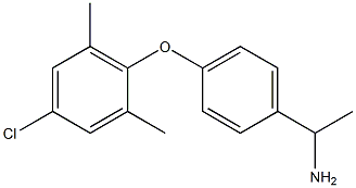 1-[4-(4-chloro-2,6-dimethylphenoxy)phenyl]ethan-1-amine