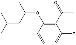 1-{2-fluoro-6-[(4-methylpentan-2-yl)oxy]phenyl}ethan-1-one