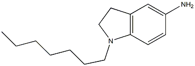1-heptyl-2,3-dihydro-1H-indol-5-amine